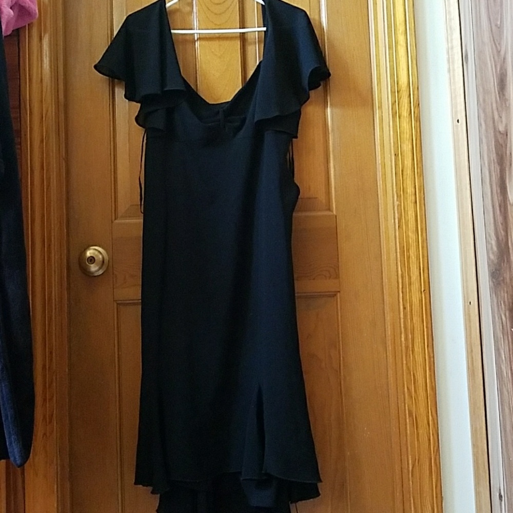 A black fancy dress